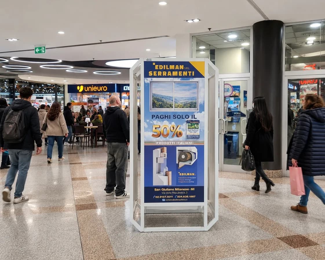 Quanta gente passa nei centri commerciali in Italia? I dati 2025