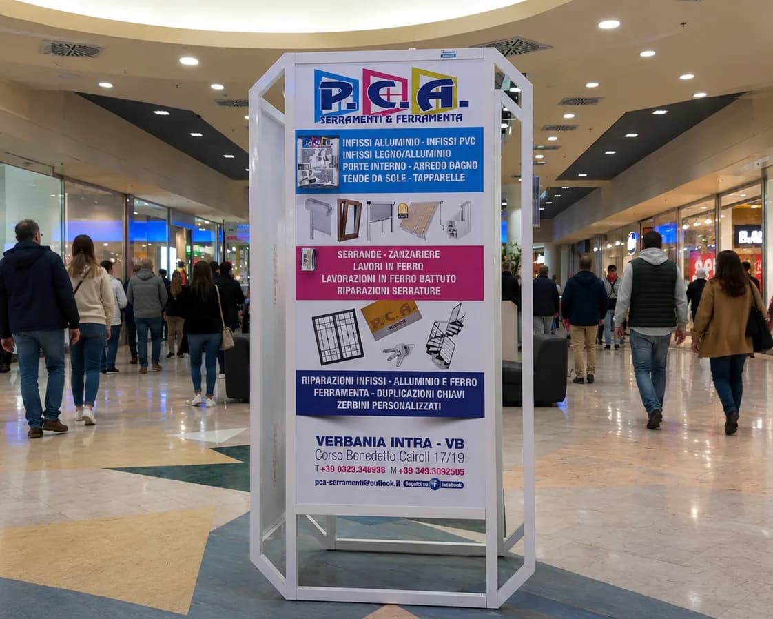 Come scegliere il totem pubblicitario giusto per il tuo spazio